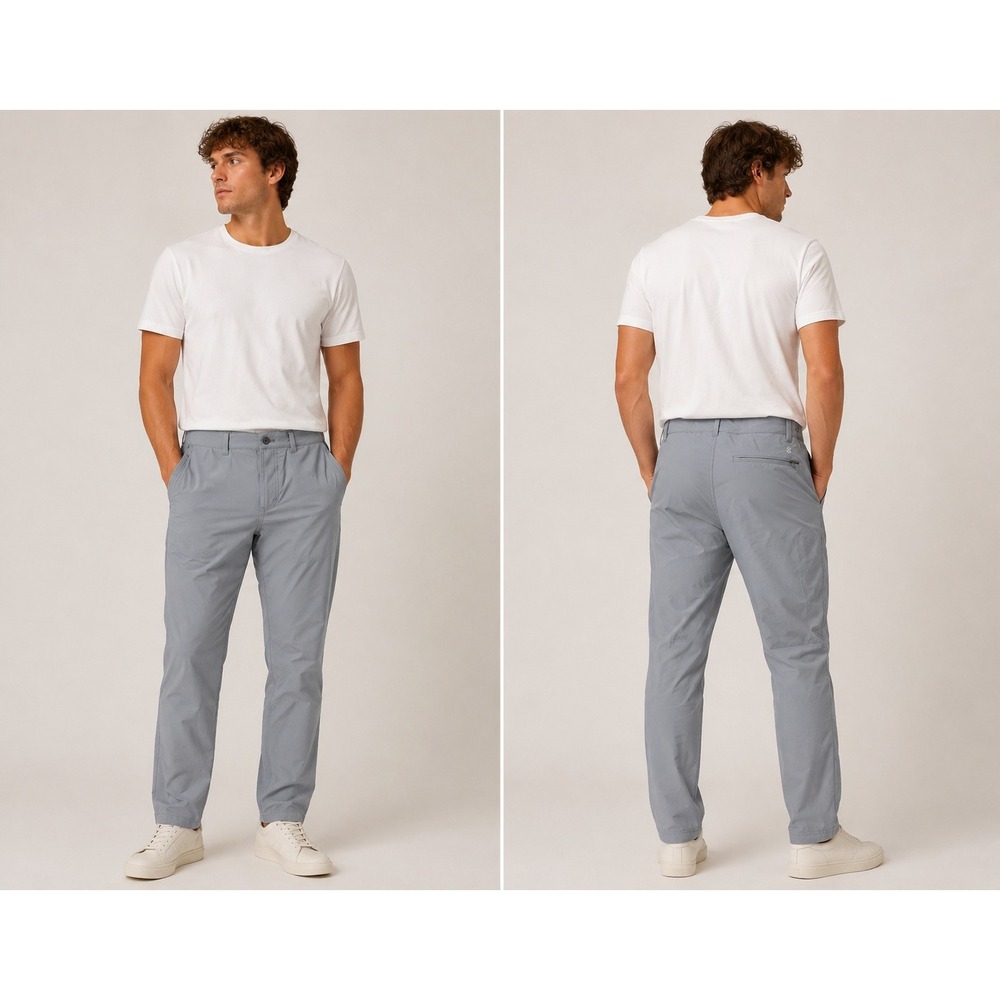 Free Fly Pants Mens 32 Gray Bamboo Blend Lightweight Technical Performance